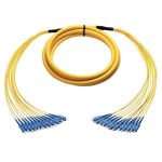 [TCM-BSCSC12S2-10] Tconnect Plenum Breakout 12 Fiber SC-SC Singlemode 9/125µm (OS2) 10m